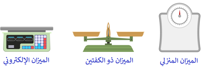 أنواع الموازين أنواع الموازين